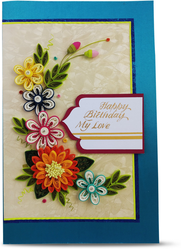 Handmade Birthday Greeting Cards For Love