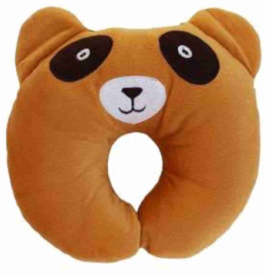 Chote Janab Cute Baby Pillow U Shape Headrest Cartoon Design Kids Baby  Pillow Neck Protector Neck Pillow Brown - Price in India 