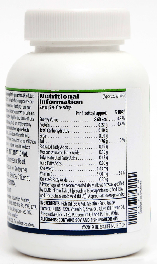 Herbalife Nutrition Omega 3 Price in India - Buy Herbalife Nutrition Omega 3  online at Flipkart.com