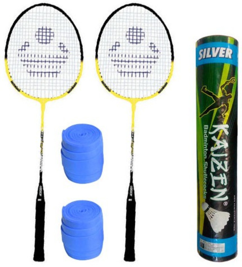 COSCO Cb 95 With Feather Shuttlecock And Grip Badminton Kit - Buy COSCO Cb 95 With Feather Shuttlecock And Grip Badminton Kit Online at Best Prices in India