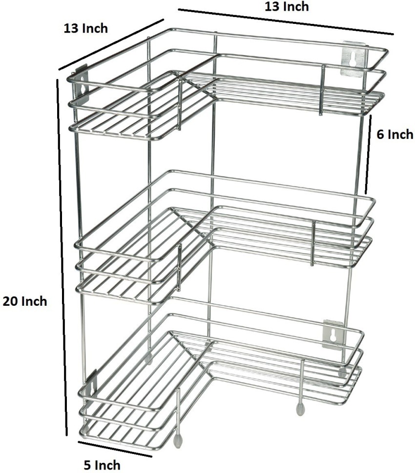 KCL Kitchen Rack Stainless Steel Mini Price in India - Buy KCL Kitchen Rack  Stainless Steel Mini online at