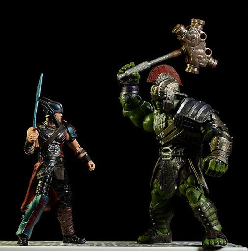 Marvel Legends Thor Ragnarok Gladiator Hulk And Thor 2 Pack 3.75 Inch