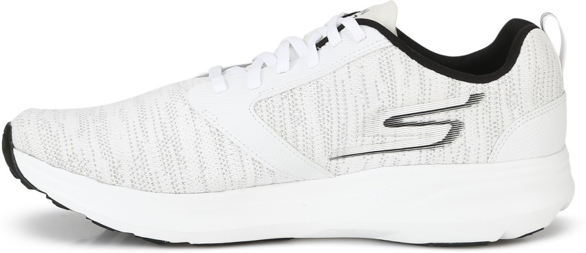 skechers go run 7 mens white