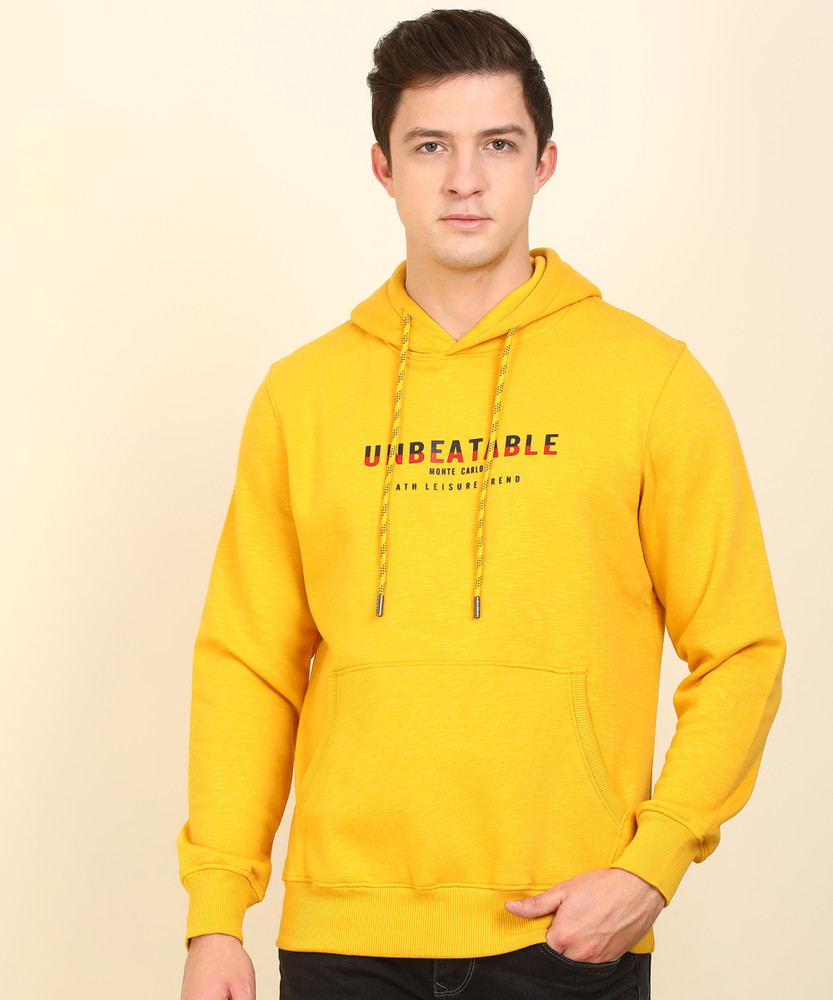 Sleeve Printed Men Sweatshirt 