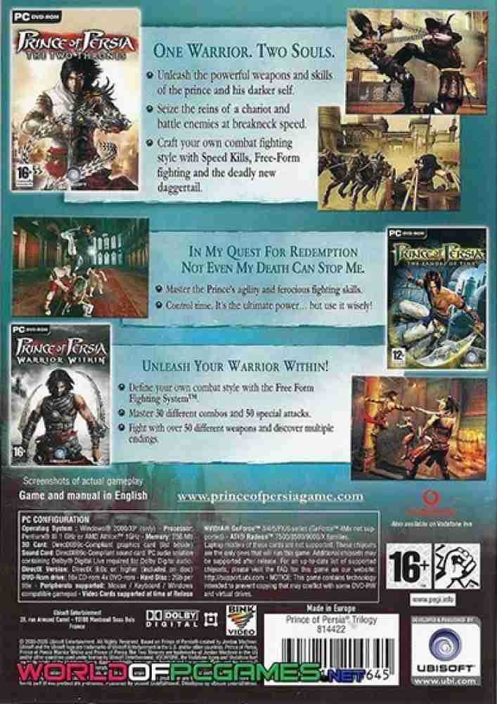 Prince of Persia: The Two Thrones Games PS2 - Price In India. Buy