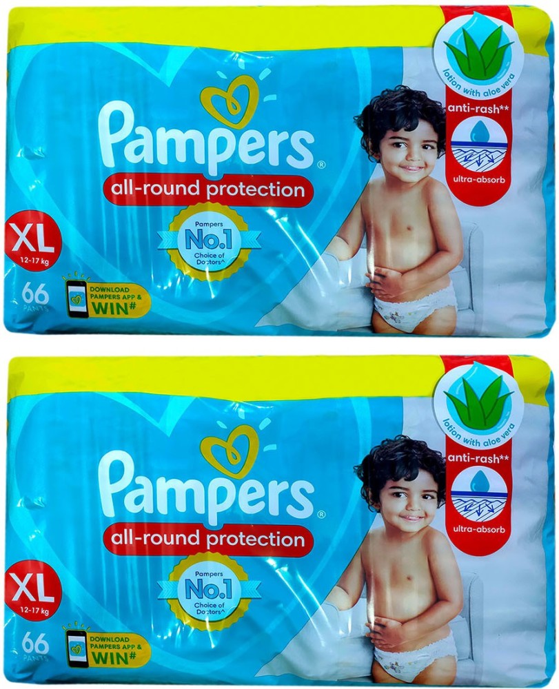 Pampers pants best sale large flipkart