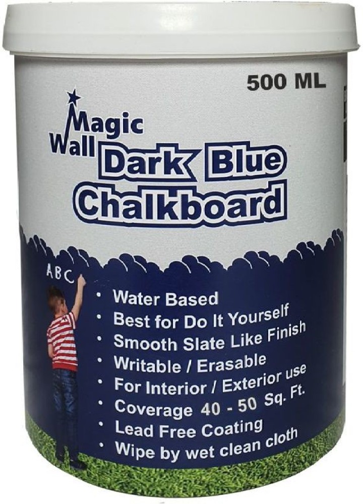 navy blue chalkboard paint