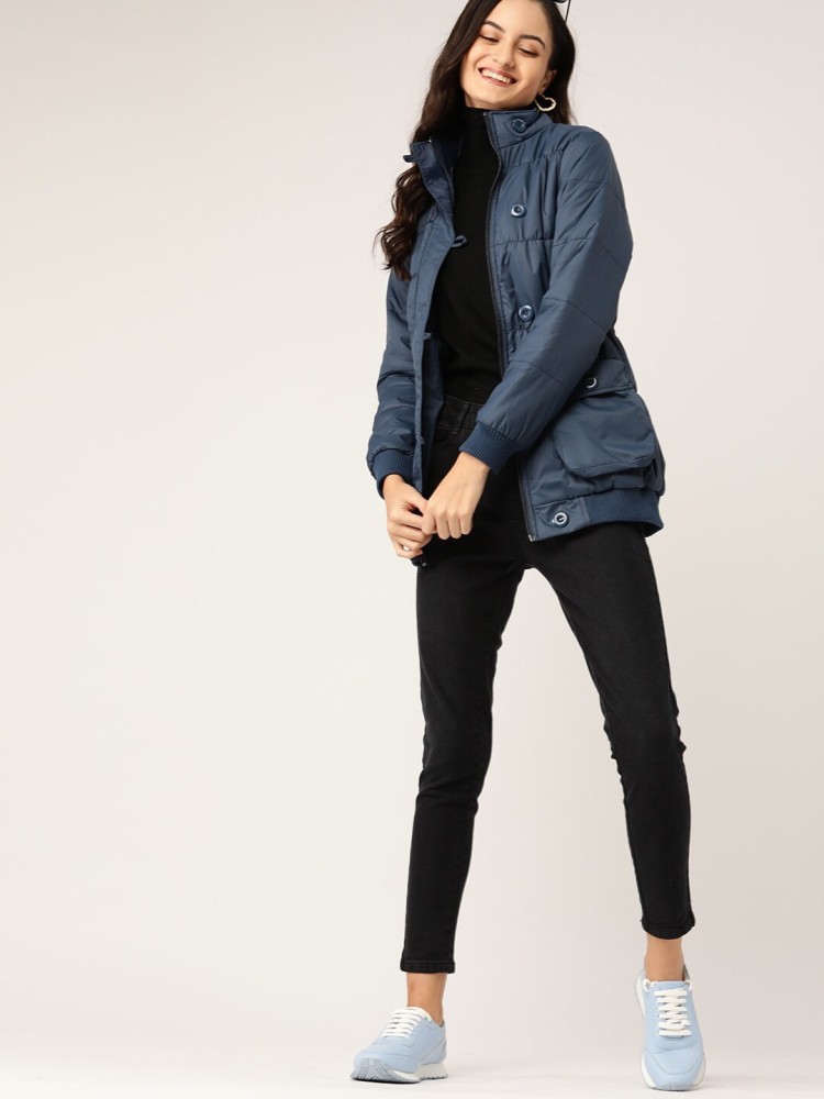 Dressberry Full Sleeve Solid Women Jacket - Buy Dressberry Full Sleeve  Solid Women Jacket Online at Best Prices in India