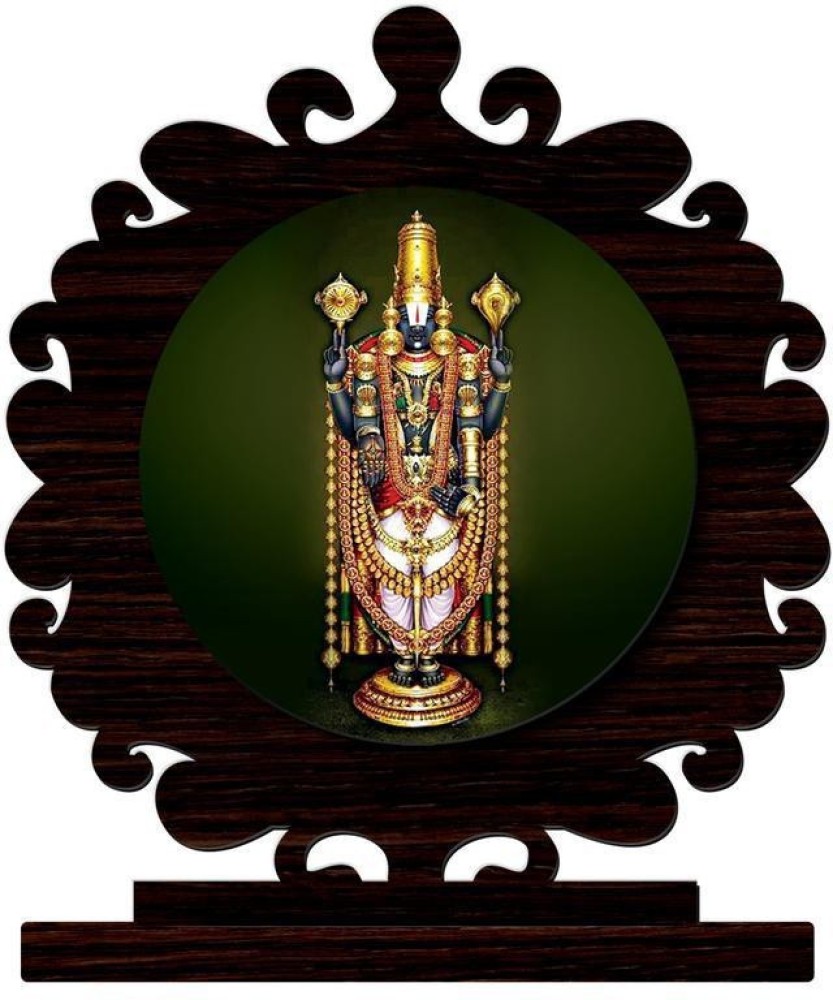 CRAZYINK Venkateswara Swamy Decorative Showpiece - 10 cm Price in ...