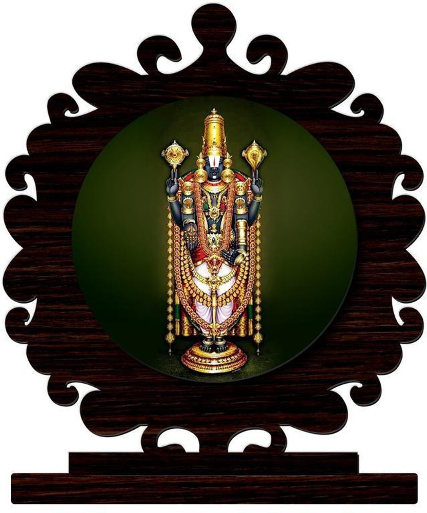 CRAZYINK Venkateswara Swamy Decorative Showpiece - 10 cm Price in ...