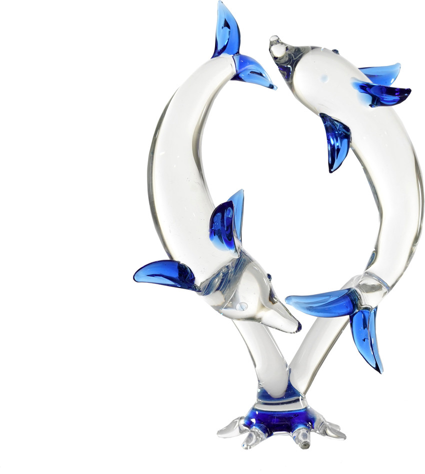 Tailos Crystal Glass The Ganges & Sindhu River DOLPHIN Fish is the National Aquatic Animal of India, The Mahi-Mahi, also known as the Common DolphinFish or Dorado Decorative Showpiece - 15 cm Tailos Crystal Glass The Ganges & Sindhu River DOLPHIN Fish is the National Aquatic Animal of India, The Mahi-Mahi, also known as the Common DolphinFish or Dorado Decorative Showpiece - 15 cm