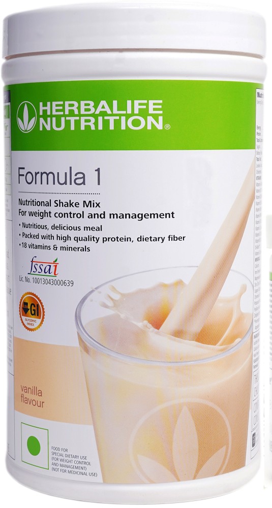HERBALIFE Formula 1 Nutritional - Vanilla Flavor For Weight Loss Plant-Based Protein in India - Buy HERBALIFE Formula 1 Nutritional - Vanilla Flavor For Weight Loss Plant-Based Protein online