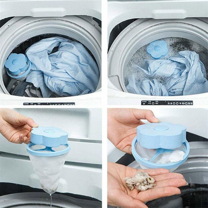 Reusable Washing Machine Lint Catcher Household Washing Machine Lint Mesh  Bag Hair Filter Net Pouch Washing Machine Universal Float Filter Bag Filter