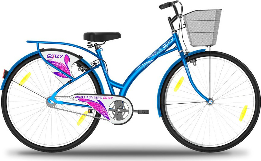 bsa cycle blue