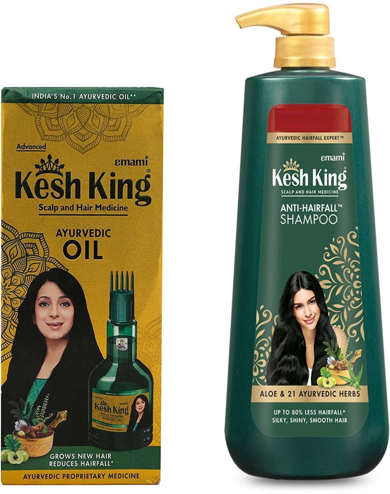 Kesh King Ayurvedic OilProven to Grow New Hair  Reduce Hair fall with  Deep Root CombMar V2  YouTube