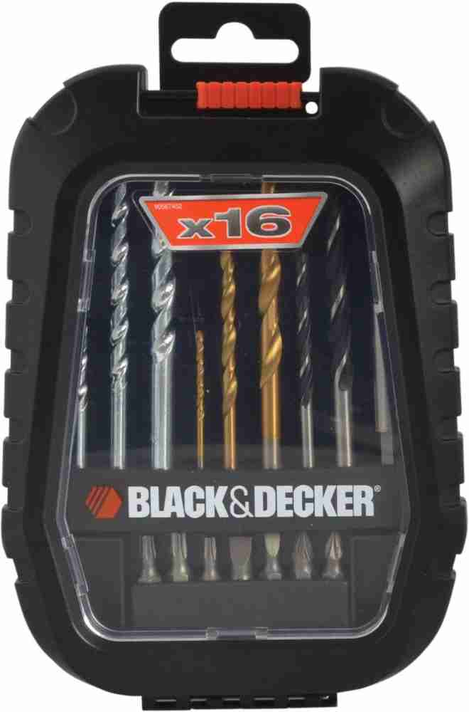 66 Piece Drilling And Screwdriving Drill Driver Bit Set - Black & Decker