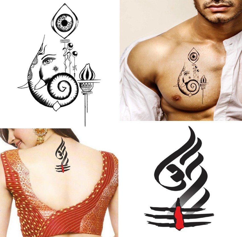 Om tattoo symbol design  ready for print Vector Image