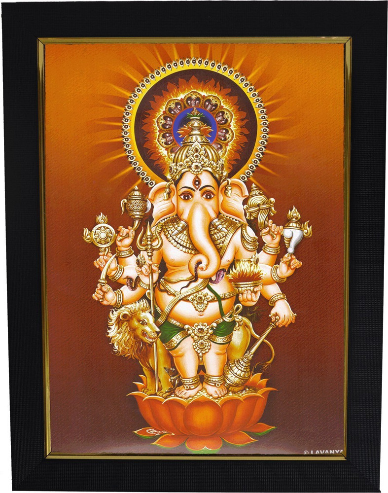 101Temples Subha Drishti Ganapathy Religious Frame Price in India ...