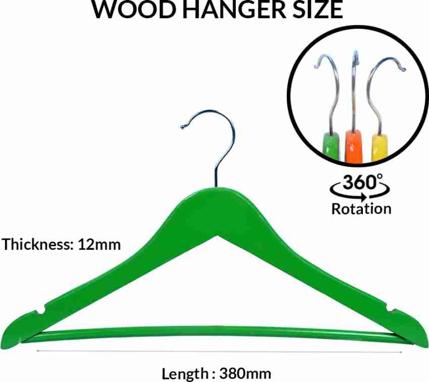 15 Wooden Hanger - 3-Pack