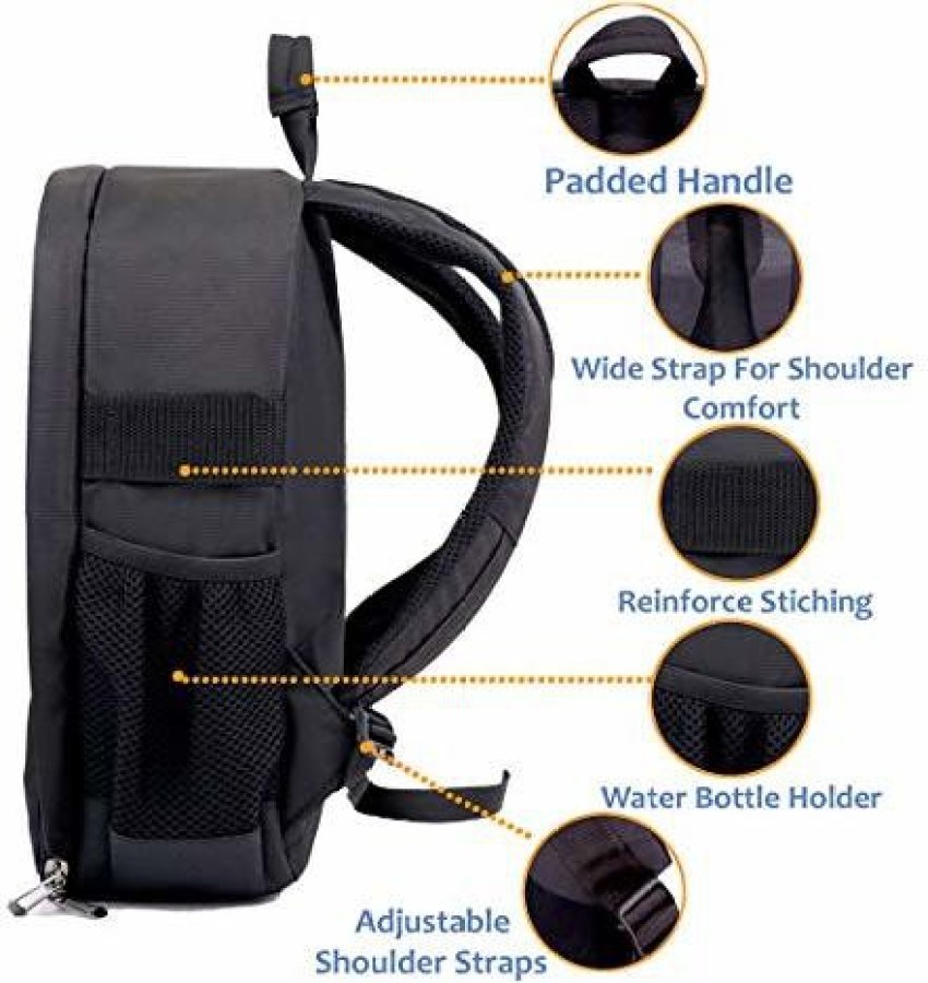 HIFFIN DSLR/SLR Camera Shoulder Bag Case with Adjustable Shoulder Stra