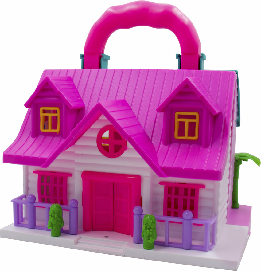 Doll House 14-Piece Play Set