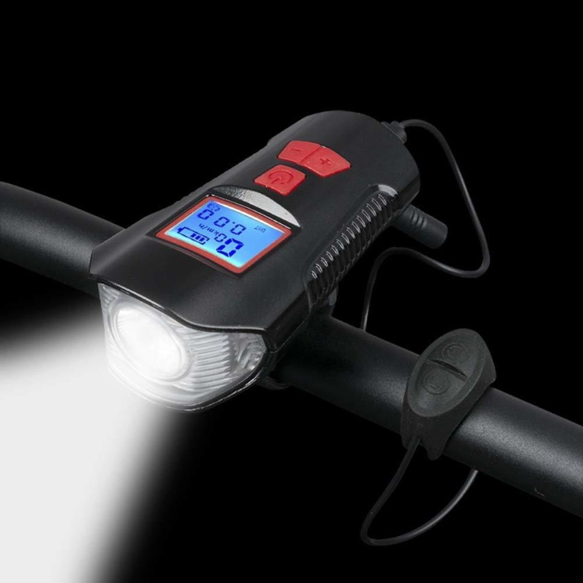 bike light and speedometer