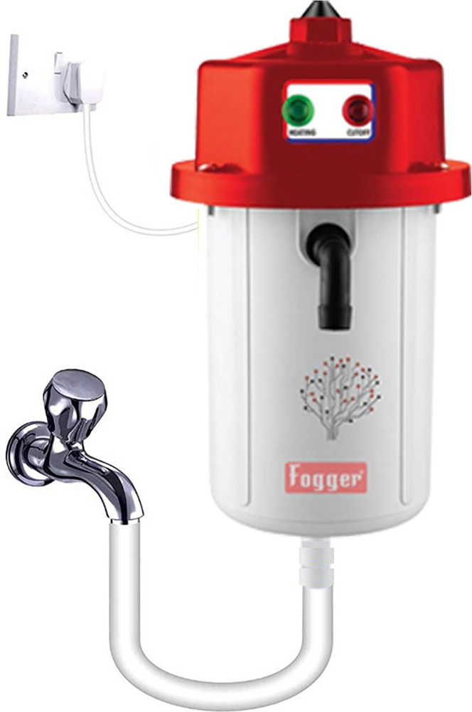 Fogger 1 L Instant Water Geyser (Hot spring Portable Water Heater, White)  Price in India - Buy Fogger 1 L Instant Water Geyser (Hot spring Portable Water  Heater, White) online at Flipkart.com
