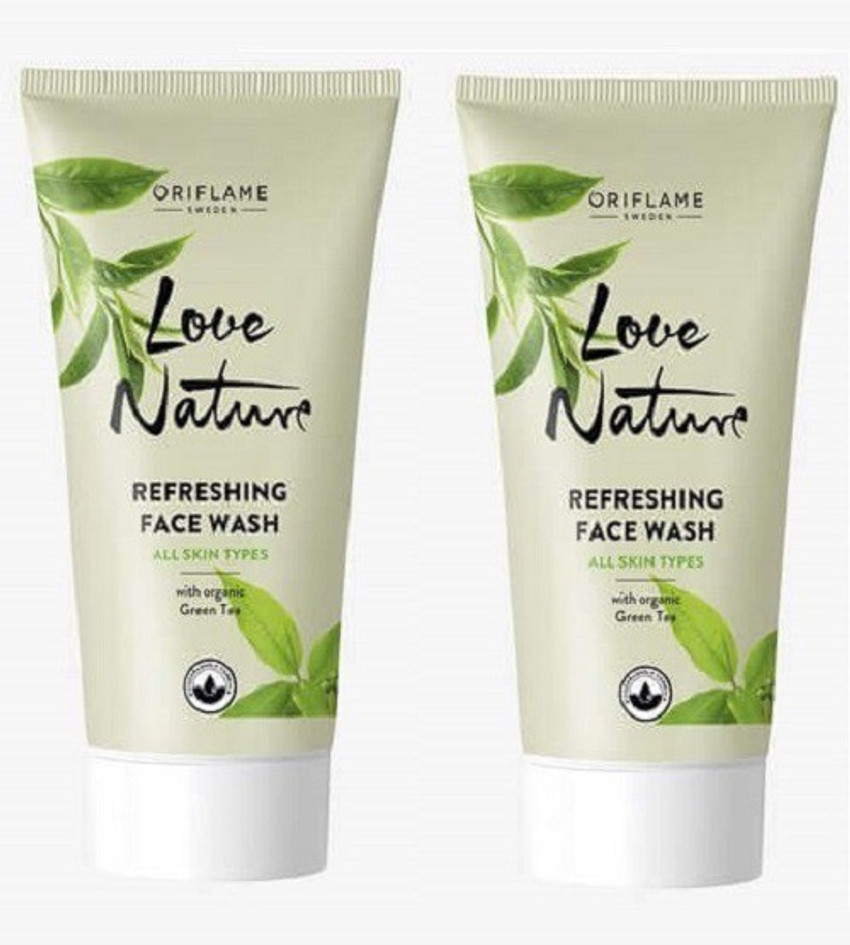 Oriflame Sweden Love Nature Refreshing with Green Tea (Pack of 2 ...