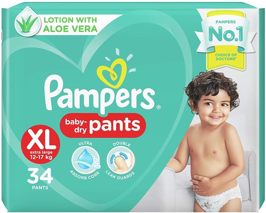 Pampers Baby Dry Pants New Baby Size, 20 Pieces | KiranaMarket.com