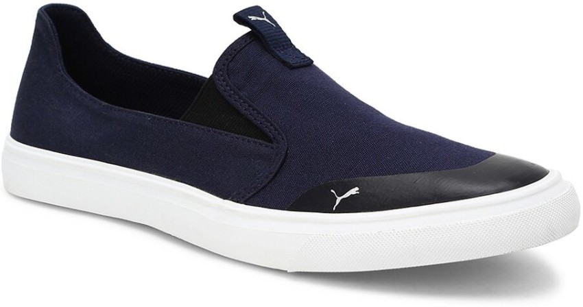 puma men's lazy knit slip on idp sneakers