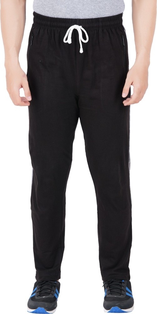 Buy Cliths Cotton Track Pants for Men Sports lower Jogger Pants Pack of  2 Black White Red Black Online  849 from ShopClues