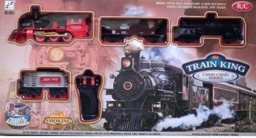 remote control train set with smoke