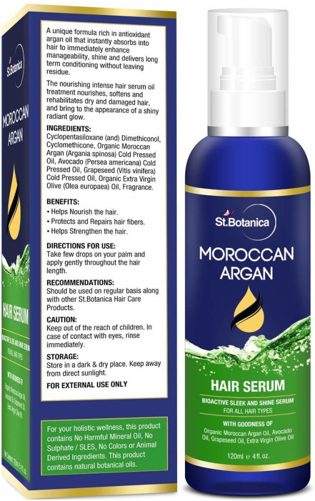 Buy Aryanveda Arganic Moroccan Hair Serum With Argan Oil 50 ml Online at  Best Price  Hair Serums