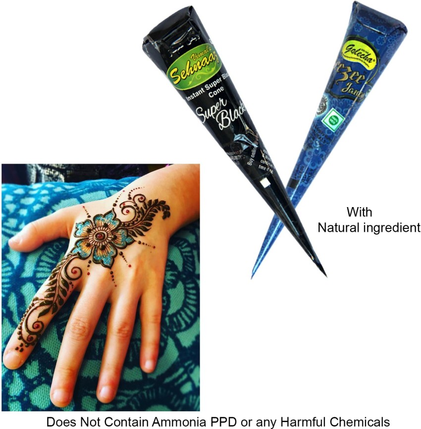 How to do Black Henna Tattoos 2023 Updated  Tattoos Spot