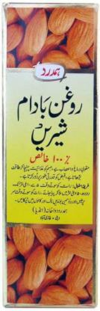Hamdard Roghan Badam Shirin Almond Oil, 100 ml Price, Uses, Side Effects,  Composition - Apollo Pharmacy