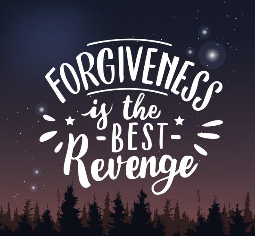 Forgiveness Is The Best Revenge wall poster wallpaper Paper Print  Quotes   Motivation posters in India  Buy art film design movie music nature  and educational paintingswallpapers at Flipkartcom