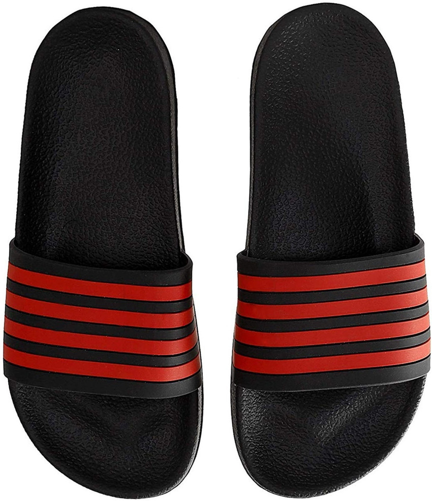 DRISHTI 4 Patti Soft Rubber Sliders Slippers For Men And Boys