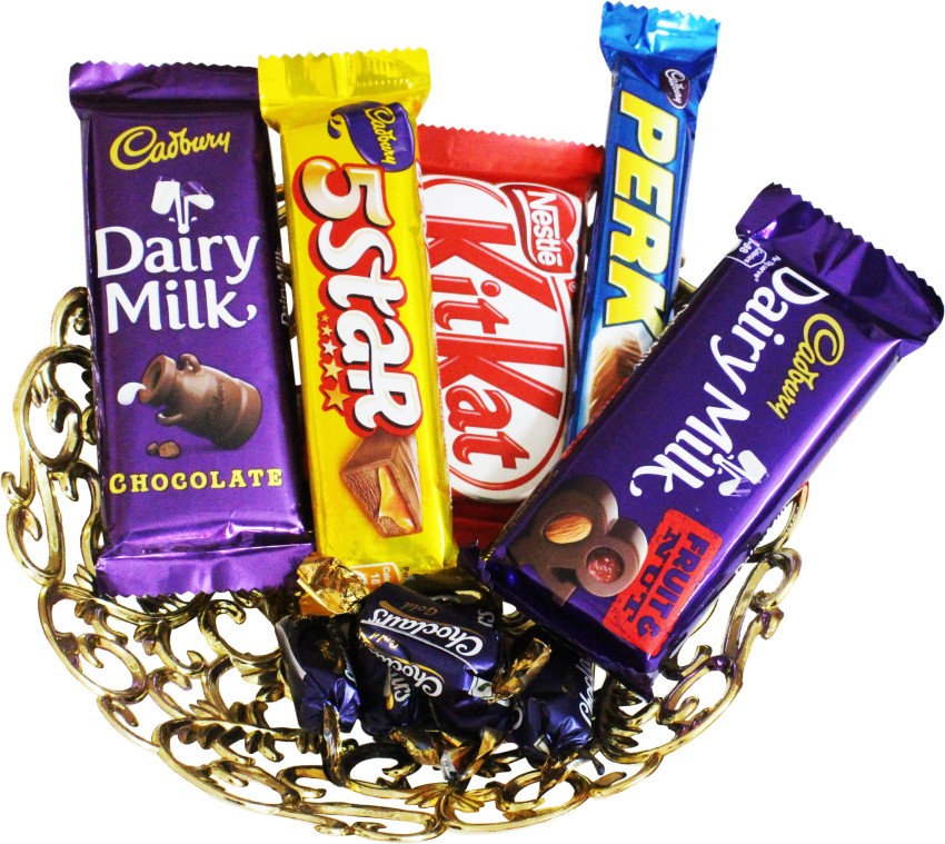 SurpriseForU Dairy Milk And 5Star Chocolates With Designer Tray, Teddy Bear  Plated Gift Box Price in India - Buy SurpriseForU Dairy Milk And 5Star  Chocolates With Designer Tray