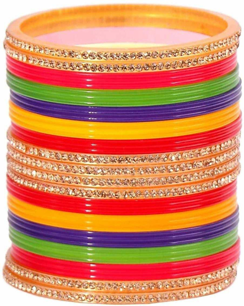 Plastic diamond hotsell bangles