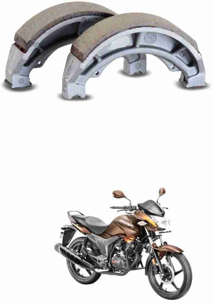 AUTONEST Bike Rear Brake Shoe (Set of 2) for Hunk Rear Brake Shoe