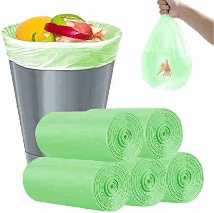 200 Counts 4 6 Gallon Biodegradable Trash Bags Small Can Liners 4 5 6 Gal Waste  Basket Bags Bin Liners Bathroom Bedroom Kitchen Unscented Tear Resist 