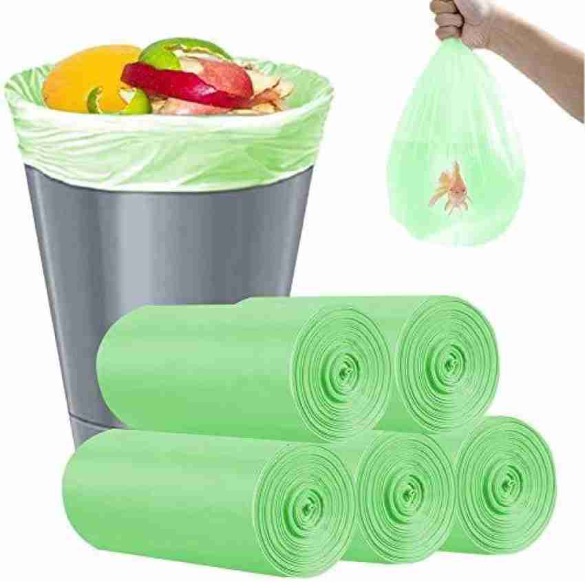 200 Counts 4 6 Gallon Biodegradable Trash Bags Small Can Liners 4 5 6 Gal  Waste Basket Bags Bin Liners Bathroom Bedroom Kitchen Unscented Tear Resist