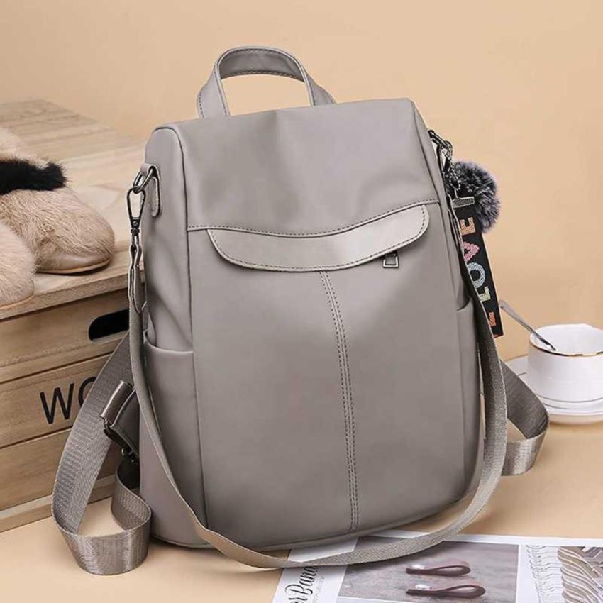 Small Backpack Purse Women Anti-Theft Oxford Multifunction Lightweight