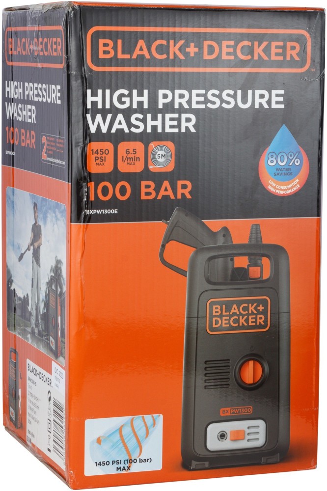 BLACK + DECKER BW13-B3 1200W ELECTRIC PRESSURE WASHER 1450 PSI