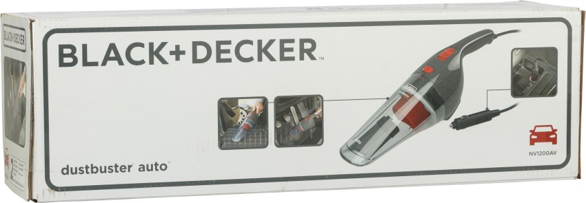 BLACK+DECKER Car Vacuum Cleaner I 1200AV I Portable Car Cleaner 