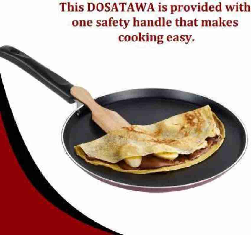 Nonstick Concave Flat Tawa,Dosa Pan/Dosa Tawa/Roti Tawa/Chapati Tawa/Griddle, Size 290 mm, Thickness 2.6 mm