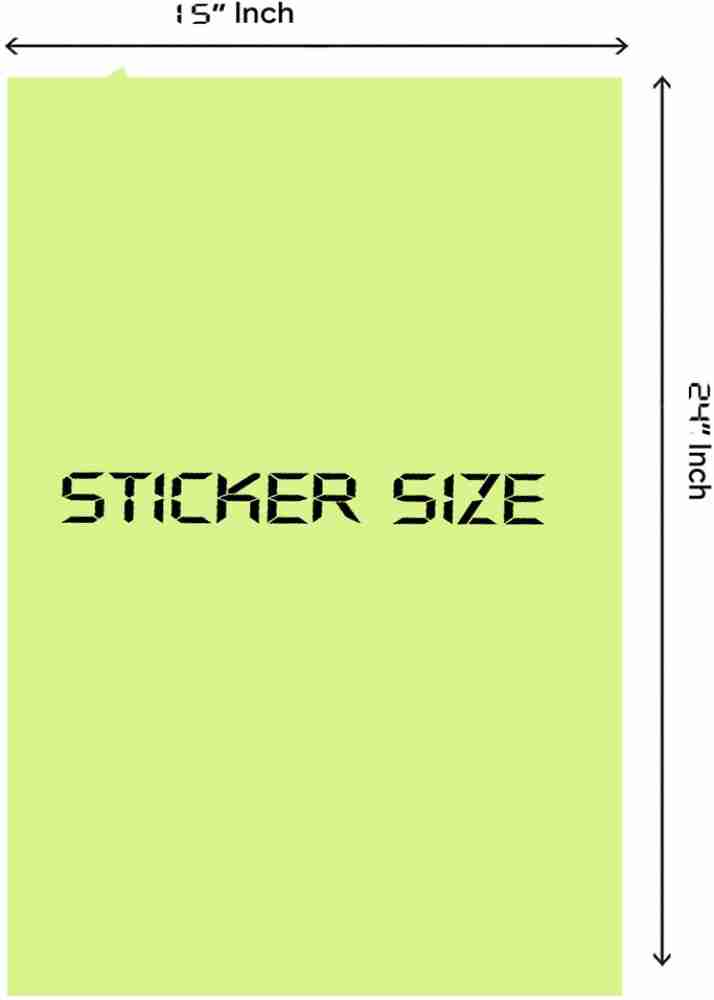 PVC Vinyl Lord Shiva Design Wall Sticker, Thickness: 0.5-5 mm