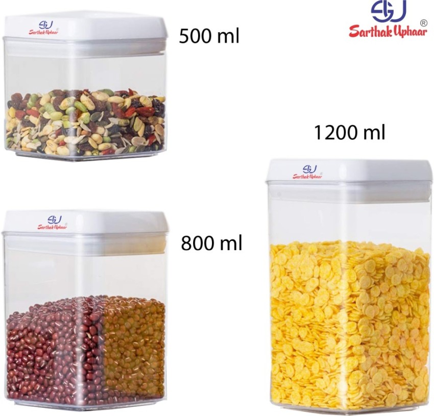 Fliplock Storage Containers 4 Pack