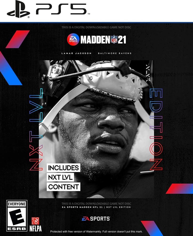 Madden NFL 21 Next Level Edition - PlayStation 5 Digital Downloadable Game  Price in India - Buy Madden NFL 21 Next Level Edition - PlayStation 5  Digital Downloadable Game online at