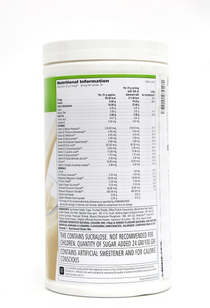 Herbalife Nutrition Weight Loss Combo Pack Formula 1 ORANGE ...